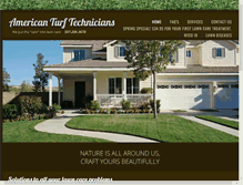 Tablet Screenshot of americanturftechs.com